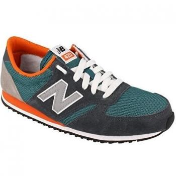 New Balance Zapatillas Deportivas U420 D Gris / Verde / Naranja EU 37
