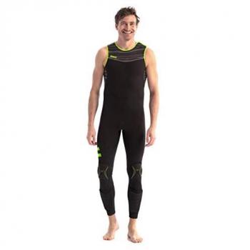 Jobe Traje de Neopreno Toronto Jet 2 Mm Negro Hombre Adulto Sin Mangas Con Cremallera En La Espalda Long John Shinprotector