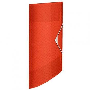 ESSELTE 626221 - Carpeta de gomas COLOUR'ICE PP con 3 solapas DIN A4 color albaricoque