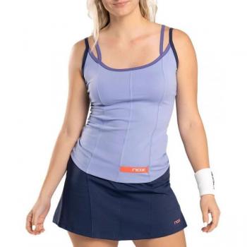 Camiseta Nox Pro Lavanda Claro Mujer - Canotta Spalline Nox Pro Lavanda Chiaro T24ssmcatlv Donna, diseño ligero y transpirable, ideal para pádel, ajuste cómodo y elegante