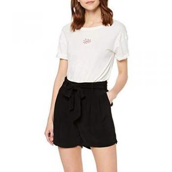 Vero Moda Vmella Shorts Vmc Noos Pantalones Cortos, Negro