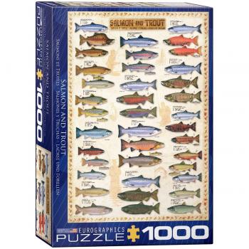 Eurographics Salmon & Trout 1000-Piece Puzzle