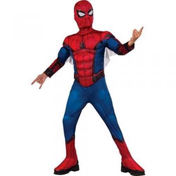 Marvel - Disfraz de Spiderman Premium con músculos para niños, infantil 5-6 años