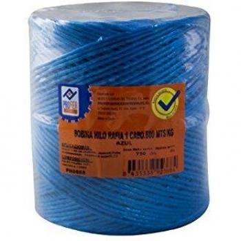 PROFER HOME - Cuerda Rafia 1 C.Bobina Azul Profer Home 750 G