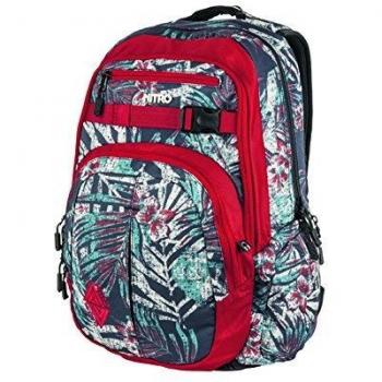 Nitro Snowboards Chase - Mochila, Color Broken Palms, Talla 51 x 37 x 23 cm