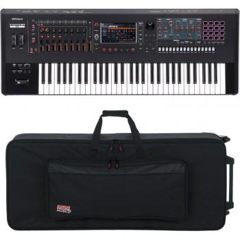 2024 Roland FANTOM-6EX 61-Key Music Workstation Keyboard Synthesizer
