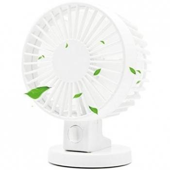 minhe USB de sobremesa Ventilador de refrigeración, Personal Mini ventilador pequeño ventilador de mesa con pedestal. Silencioso y portátil. Para Oficina Habitación, Viajes, Hogar, Dormitorio, sala de juegos, etc.