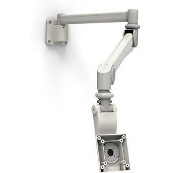 Soporte Universal Médico de Brazo Largo para Tablet, Blanco