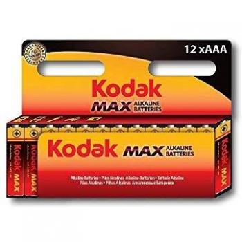 Blister pilas kodak alcalina max aaa lr3 blister - 12 pilas