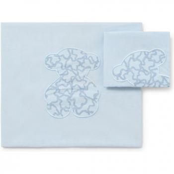 Tous - Juego de Sábanas para Cuna Pequeña Hkaos 50x80 cm: incluye funda nórdica, funda almohada, relleno nórdico y almohada