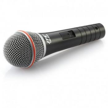 JTS TM-929 Dynamic Vocal Cardioid Microphone Bundle with Leather Pouch and 15' XLR Cable