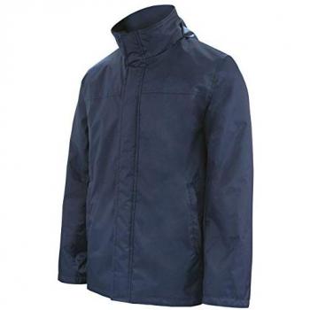 Parka Acolchada Impermeable Velilla Serie 206003 - Uniformes Hombre, con tapeta central con velcro, color Azul Navy, Talla XL