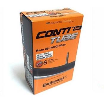 Continental R28 Training Presta Inner Tube - Black, 700C x 25 - 32 C/ Valve-42mm