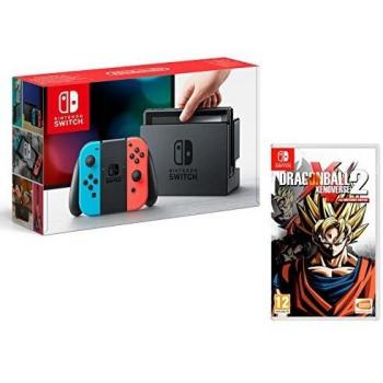 Nintendo Switch Consola 32Gb Azul/Rojo Neón + Dragon Ball Xenoverse 2