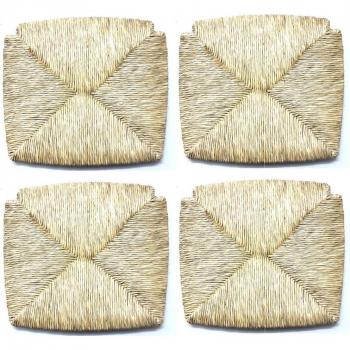 Asiento de Recambio en Paja Natural para Silla Paesana - 4 Pz