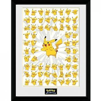 GB Eye Ltd, Pokemon, Pikachu, Fotografia Enmarcada, 40 x 30 cm