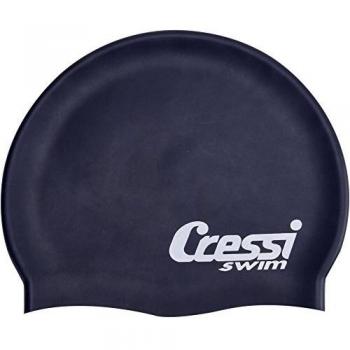 Gorro de natación Cressi silicona azul marino