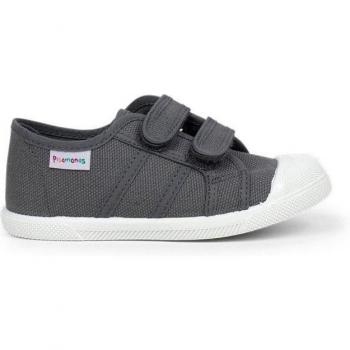Pisamonas Zapatillas de Lona para Niños con Doble Cierre Adherente