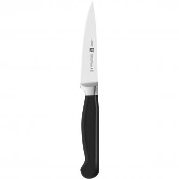 Zwilling Pure - Cuchillo puntilla con Hoja forjada de una única Pieza Sigmaforge, Hoja endurecida al frío Friodur, 100 milímetros, Acero Inoxidable