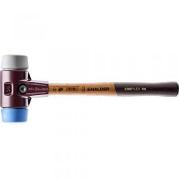 Halder 3013040 AR3013.040 Simplex Face Mid/TPE-Soft Mallet, Multi-Colour, 40 mm