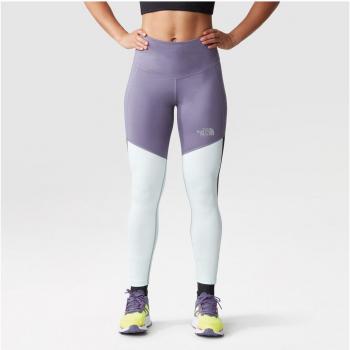 Malla larga de trail running para mujer The North Face Run, color negro con logo gris, talla XS