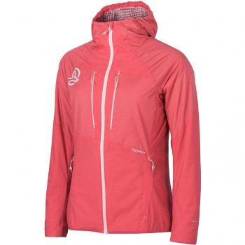 Chaqueta de mujer Kimoa Jkt W Ternua - Rosa, marca Ternua, diseño moderno, material ligero y transpirable, ideal para actividades al aire libre, con capucha ajustable y múltiples bolsillos