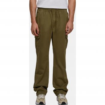 Urban Classics Men's Cotton Cargo Pants in Tiniolive