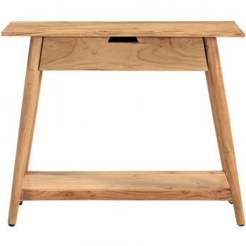 Mesa consola de acacia maciza 90 cm Franklin