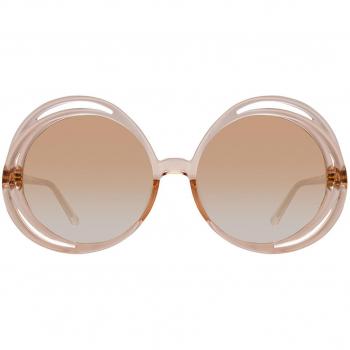 Linda Farrow ELLEN LFL1172 C5 Women's Sunglasses Clear Size 63