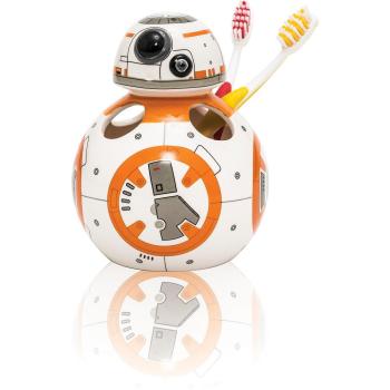 Joy Toy BB-8 - Porta-cepillos de Dientes - Material: cerámica - Diseño Dimensiones: 10 x 10 x 13 cm