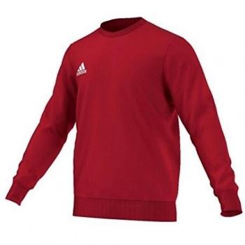 adidas COREF SWT TO Y - Sudadera para niño, color rojo / blanco, talla 152