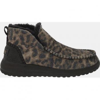 Botines de mujer HeyDude Denny Leo Negro