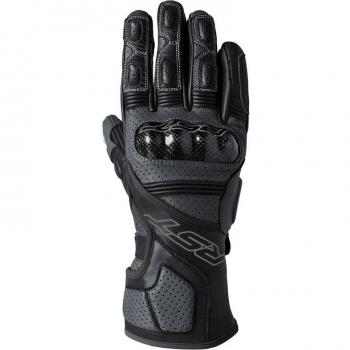 RST Guantes de Moto Fulcrum Negro - Guantes de motocicleta, color negro, talla XS