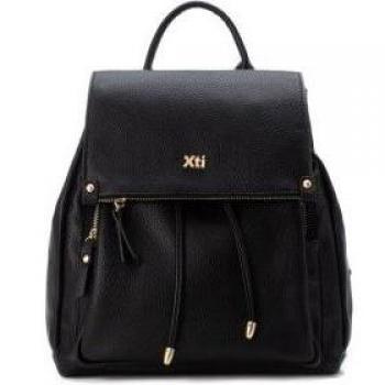 Mochila solapa negro XTI 184228