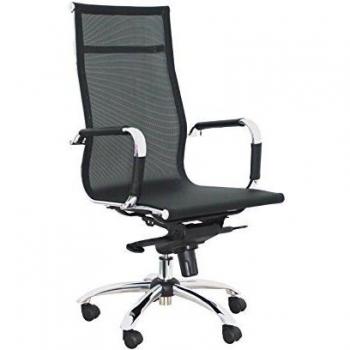 Piqueras y Crespo Barrax - Silla de Oficina ergonómica con Mecanismo basculante multiposición y Regulable en Altura
