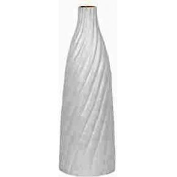 Jarrón decorativo de terracota blanco H45 cm estilo minimalista decoración escandinava moderna Florentia