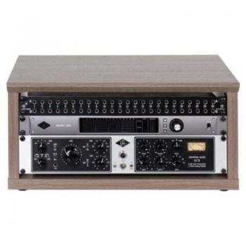 Gator Cases Elite Series Desktop 4U Studio Rack, Driftwood Gray