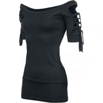 Outer Vision Kork Camiseta Mujer Negro XL