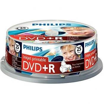 Philips DVD + R De 4,7 GB / 120 Min / 16X Tarrina