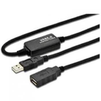 Microconnect USB2.0AAF05A cable USB 5 m USB A a USB A Macho a Hembra Negro