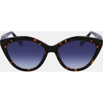 Longchamp Cat Eye Women's Sunglasses in Dark Havana Tortoise