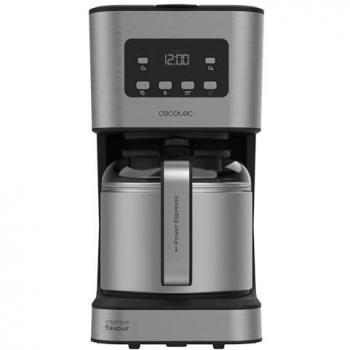 Cafetera de Goteo Cecotec Coffee 66 Drop & Thermo Time, 950 W, 1.2 L, 10 Tazas, Pantalla LCD, Temporizador 24h, Sistema Antigoteo y Protección