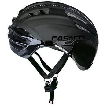 Casco 1554 Bicicleta, Unisex Adulto, Negro, M