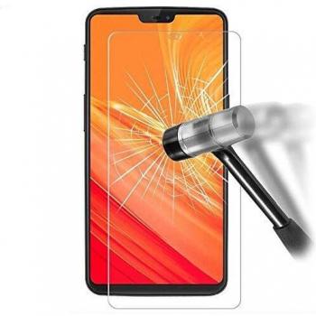 Protector de Pantalla de Cristal Templado 9H para OnePlus 6 - Transparente y Ultra Delgado