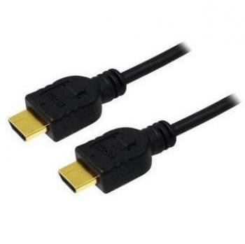 LogiLink 1.5m HDMI Cable, HDMI Type A (Standard), Black, 4K/30 Hz