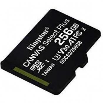 Kingston Canvas Select Plus microSD Card SDCS2/256 GB SP Class 10