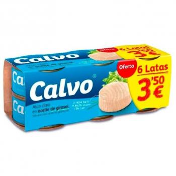 Atún Calvo al Vegetal 6x80g (52g)