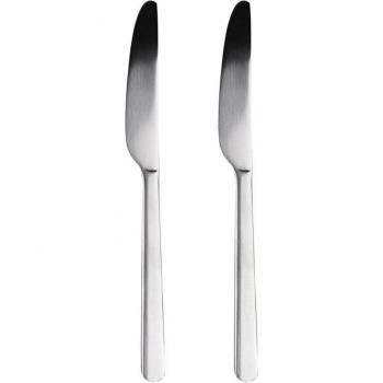 Set de 2 cuchillos de acero inoxidable reciclado brillo Earth San Ignacio SG7779