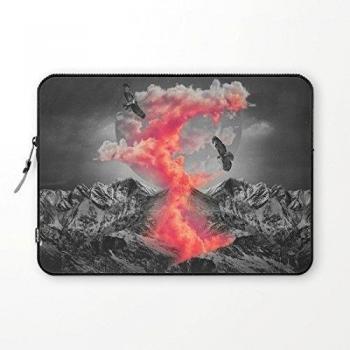 Electronics - Funda neopreno para portátil mangas 160617 - 7 Burn Brighter in the Dark Volcanic Clouds 15-15.3 inches