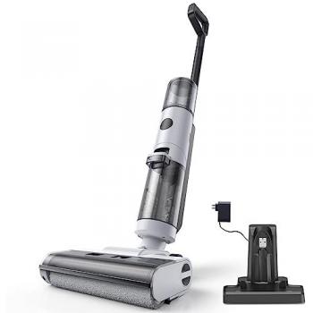 Aspiradora Inalámbrica Jonr ED12 9000Pa con Función de Limpieza Automática, Aspiradora y Fregona 2 en 1, Ligera, 200W, Autonomía de 30 Min